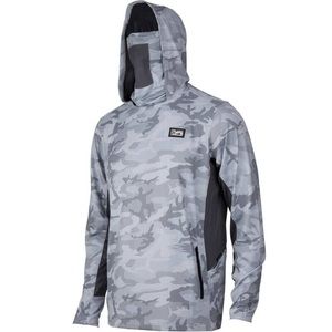 Pelagic Exo-Tech Fish Camo Hooded Shirt